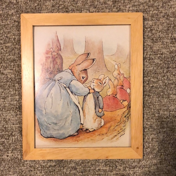 Other | Peter Rabbit Picture Framed 8x1 | Poshmark